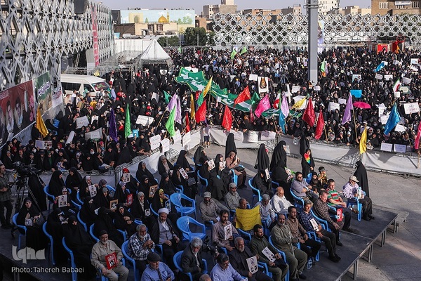 تجمع عفاف و حجاب در تهران
