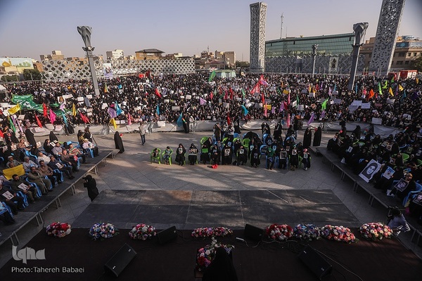 تجمع عفاف و حجاب در تهران
