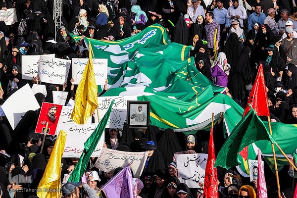 تجمع عفاف و حجاب در تهران
