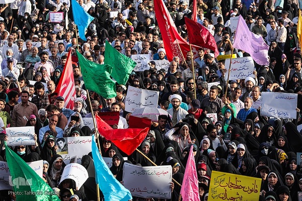 تجمع عفاف و حجاب در تهران
