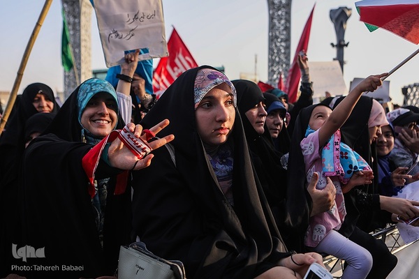 تجمع عفاف و حجاب در تهران
