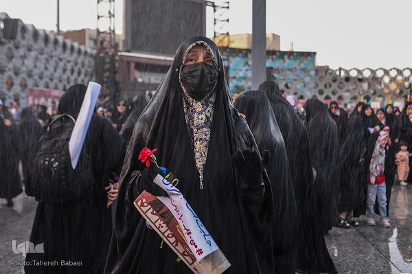 تجمع عفاف و حجاب در تهران
