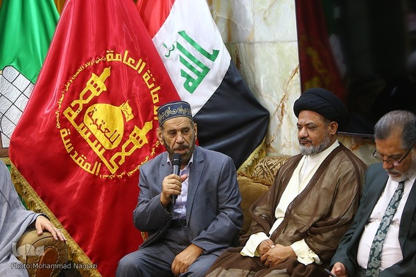 دیدار متولی شرعی حرم حسینی با داوران و متسابقان جایزه کربلا