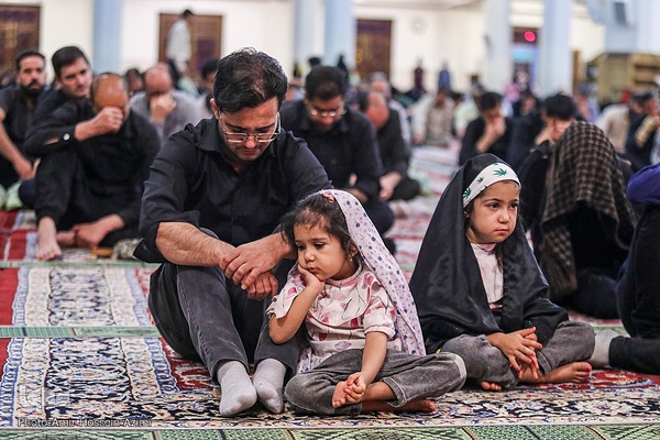 عزاداری شب دوم در حرم شاهچراغ (ع)