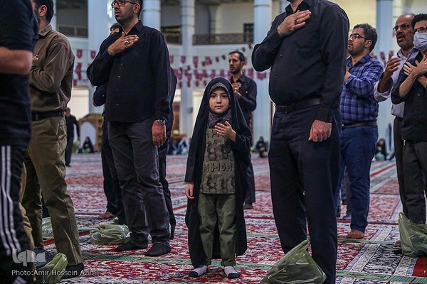 عزاداری شب دوم در حرم شاهچراغ (ع)