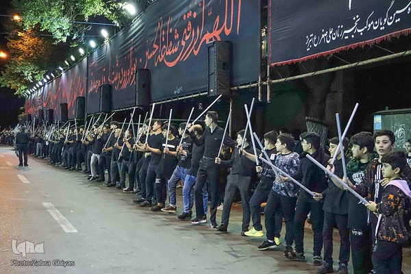 آیین شاه‌ حسین گویان در تبریز‎‎