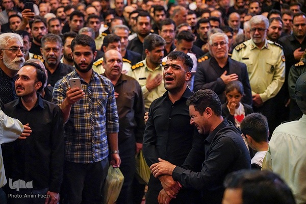 وداع با شهید «مهدی الله‌‌پور» در حرم شاهچراغ(ع)‎