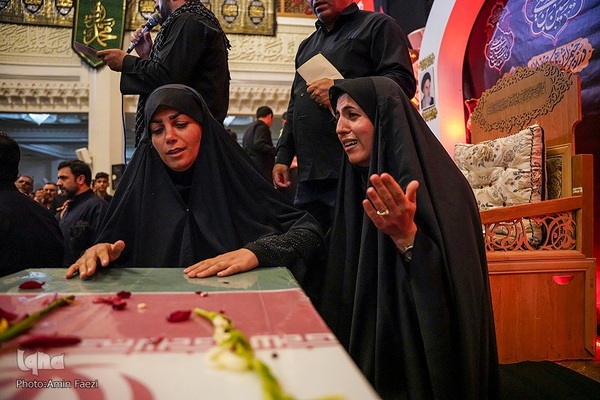 وداع با شهید «مهدی الله‌‌پور» در حرم شاهچراغ(ع)‎