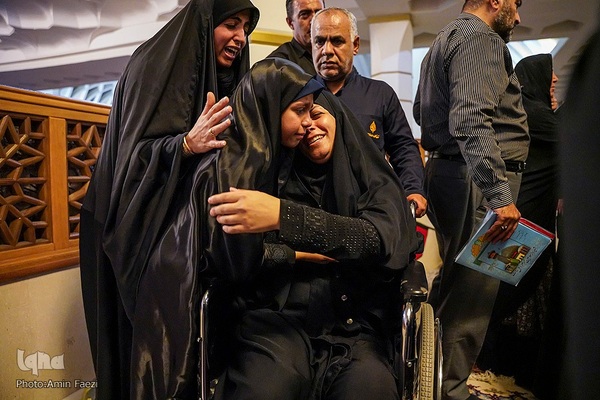 وداع با شهید «مهدی الله‌‌پور» در حرم شاهچراغ(ع)‎