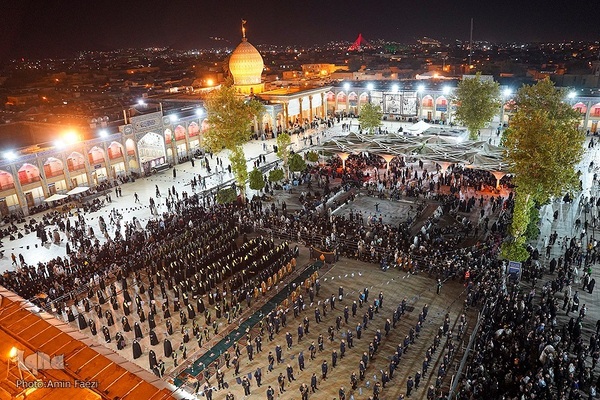 شام غریبان در امام زاده شاهچراغ (ع)