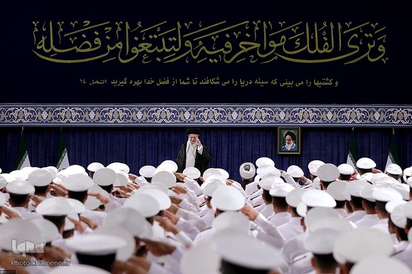 دیدار کارکنان و خانواده‌های ناوگروه ۸۶ ارتش جمهوری اسلامی ایران