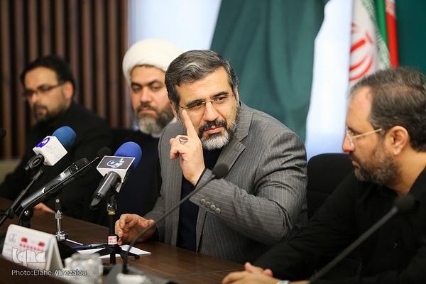 مراسم رونمایی از پوستر اولین همایش ملی مسجد