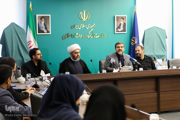 مراسم رونمایی از پوستر اولین همایش ملی مسجد