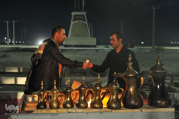 حرکت کاروان مشایه الحسین از بندر امام خمینی(ره) به سمت کربلا