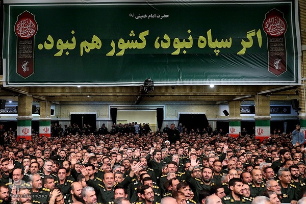 دیدار فرماندهان سپاه پاسداران با رهبر معظم انقلاب