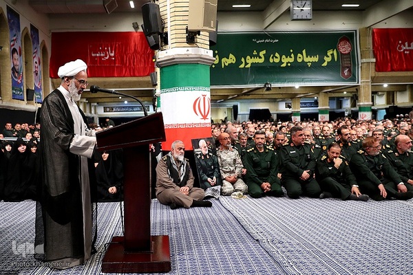 دیدار فرماندهان سپاه پاسداران با رهبر معظم انقلاب