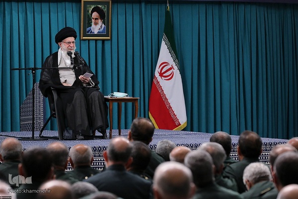 دیدار فرماندهان سپاه پاسداران با رهبر معظم انقلاب