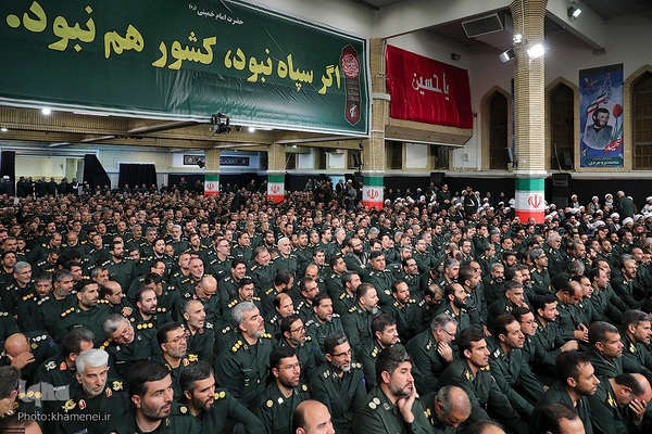 دیدار فرماندهان سپاه پاسداران با رهبر معظم انقلاب