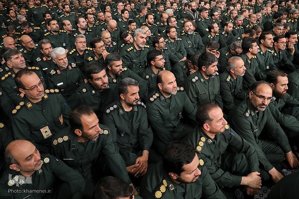 دیدار فرماندهان سپاه پاسداران با رهبر معظم انقلاب