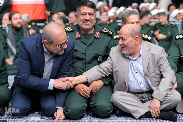 دیدار فرماندهان سپاه پاسداران با رهبر معظم انقلاب