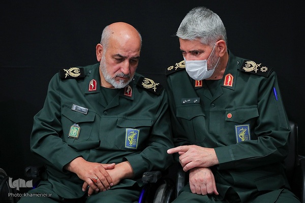 دیدار فرماندهان سپاه پاسداران با رهبر معظم انقلاب