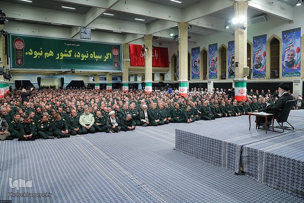 دیدار فرماندهان سپاه پاسداران با رهبر معظم انقلاب