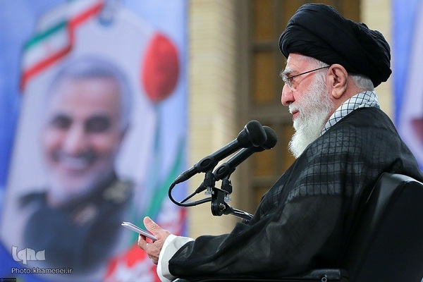 دیدار فرماندهان سپاه پاسداران با رهبر معظم انقلاب