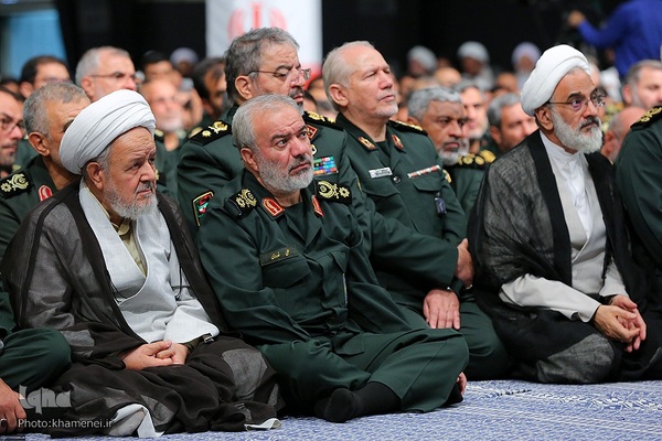 دیدار فرماندهان سپاه پاسداران با رهبر معظم انقلاب