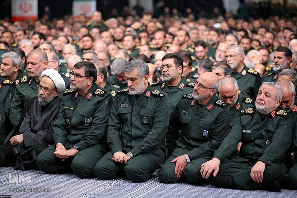 دیدار فرماندهان سپاه پاسداران با رهبر معظم انقلاب