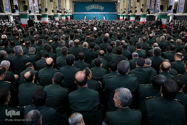 دیدار فرماندهان سپاه پاسداران با رهبر معظم انقلاب