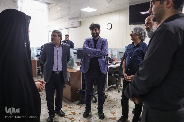 بازدید محمد آقاسی مدیر مرکز مطالعات رسانه های ارشاد از ایکنا