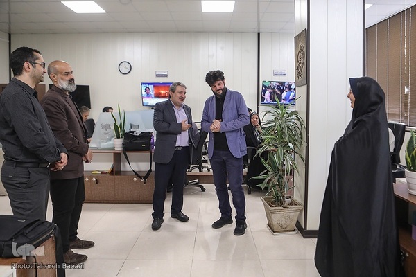 بازدید محمد آقاسی مدیر مرکز مطالعات رسانه های ارشاد از ایکنا