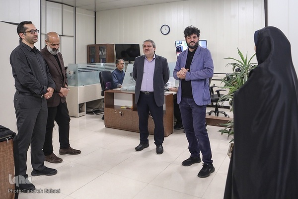 بازدید محمد آقاسی مدیر مرکز مطالعات رسانه های ارشاد از ایکنا