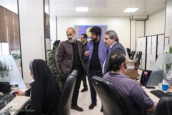 بازدید محمد آقاسی مدیر مرکز مطالعات رسانه های ارشاد از ایکنا