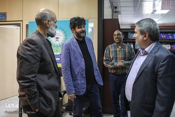 بازدید محمد آقاسی مدیر مرکز مطالعات رسانه های ارشاد از ایکنا