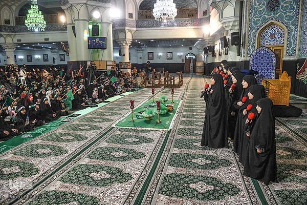 گردهمایی سه ساله‌های حسینی در حرم حضرت عبدالعظیم(ع)