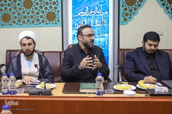 حضور حجت‌الاسلام خسروپناه در سازمان قرآنی دانشگاهیان