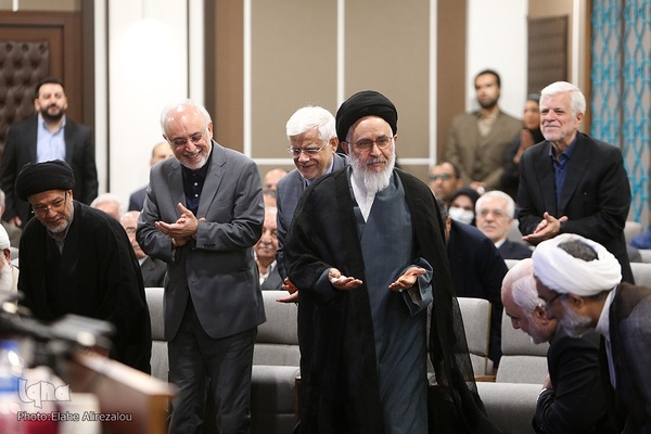 مراسم تکریم رضا داوری اردکانی، رئیس سابق و معارفه محمدرضا مخبر دزفولی