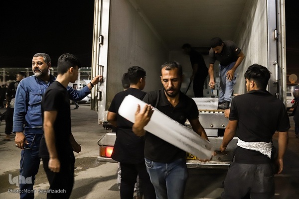 تردد شبانه زائران اربعین از مرز شلمچه