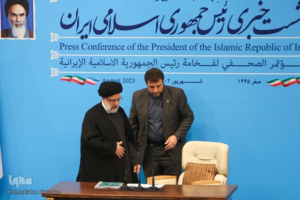 نشست خبری رئیس جمهور