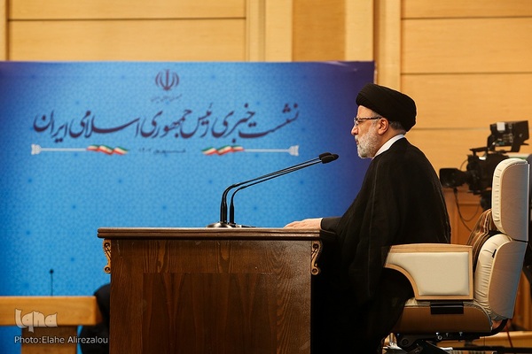 نشست خبری رئیس جمهور