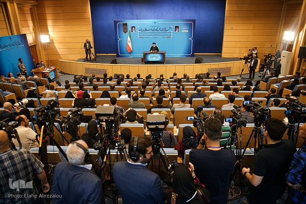 نشست خبری رئیس جمهور