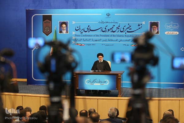 نشست خبری رئیس جمهور