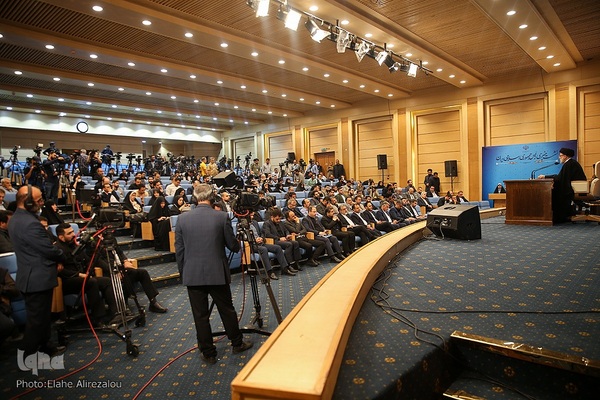 نشست خبری رئیس جمهور