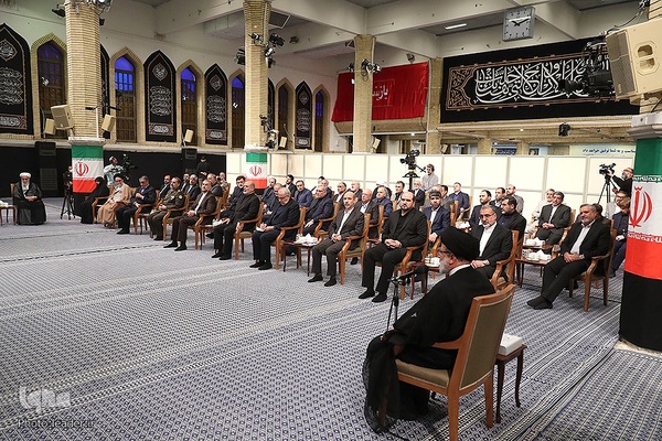 دیدار رئیس‌جمهور و هیئت دولت با رهبر معظم انقلاب اسلامی