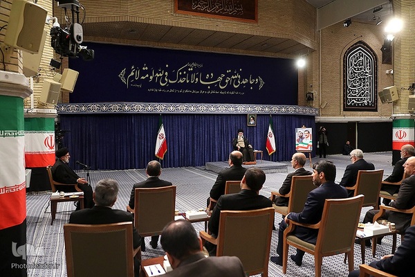 دیدار رئیس‌جمهور و هیئت دولت با رهبر معظم انقلاب اسلامی