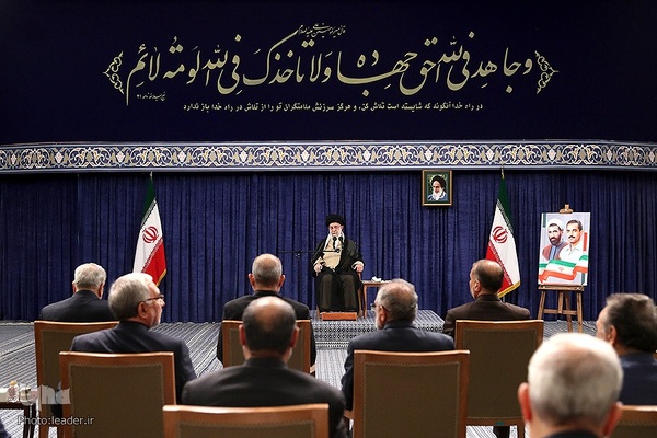 دیدار رئیس‌جمهور و هیئت دولت با رهبر معظم انقلاب اسلامی