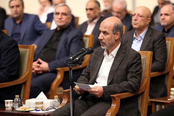 دیدار رئیس‌جمهور و هیئت دولت با رهبر معظم انقلاب اسلامی