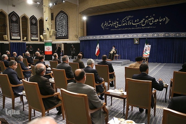 دیدار رئیس‌جمهور و هیئت دولت با رهبر معظم انقلاب اسلامی