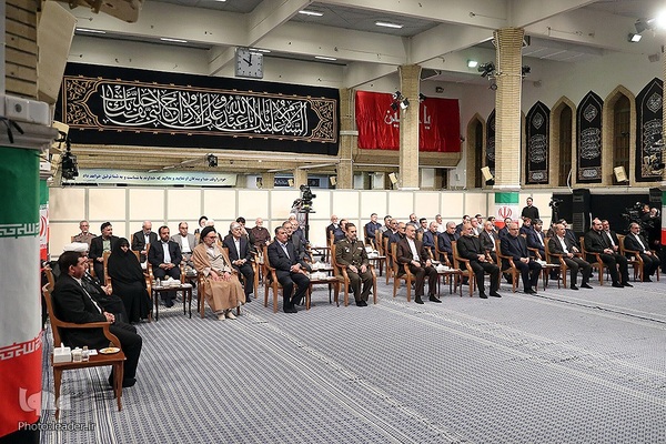 دیدار رئیس‌جمهور و هیئت دولت با رهبر معظم انقلاب اسلامی